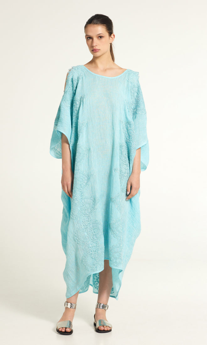 MAURIZIO - Linen Kaftan Dress