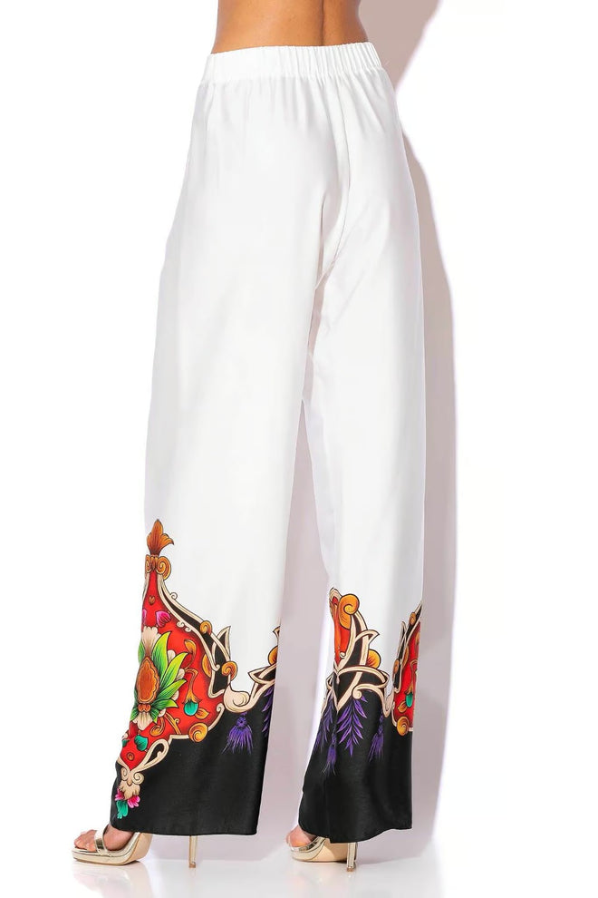 C-THROU - Kimono & Trouser Set