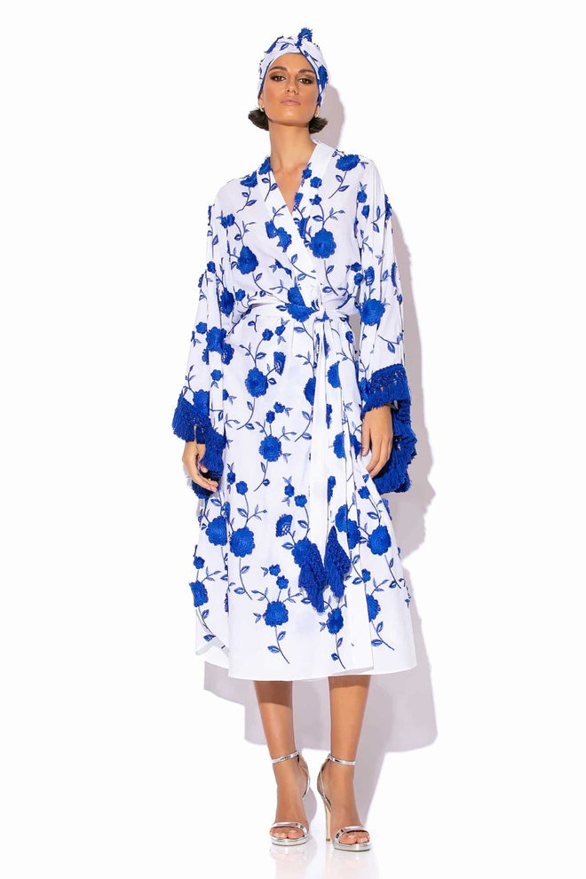 C-THROU - Cotton Midi Dress