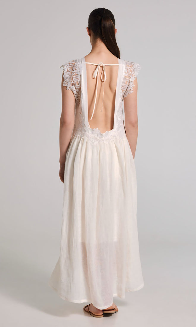 MAURIZIO - Long Linen Dress