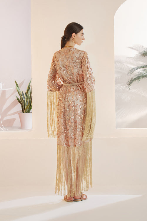MYA - Wrap Kimono Dress