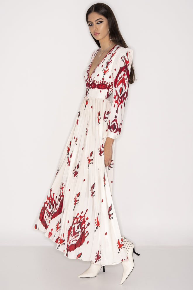 PEACE & CHAOS - Long Printed Dress - Jolie